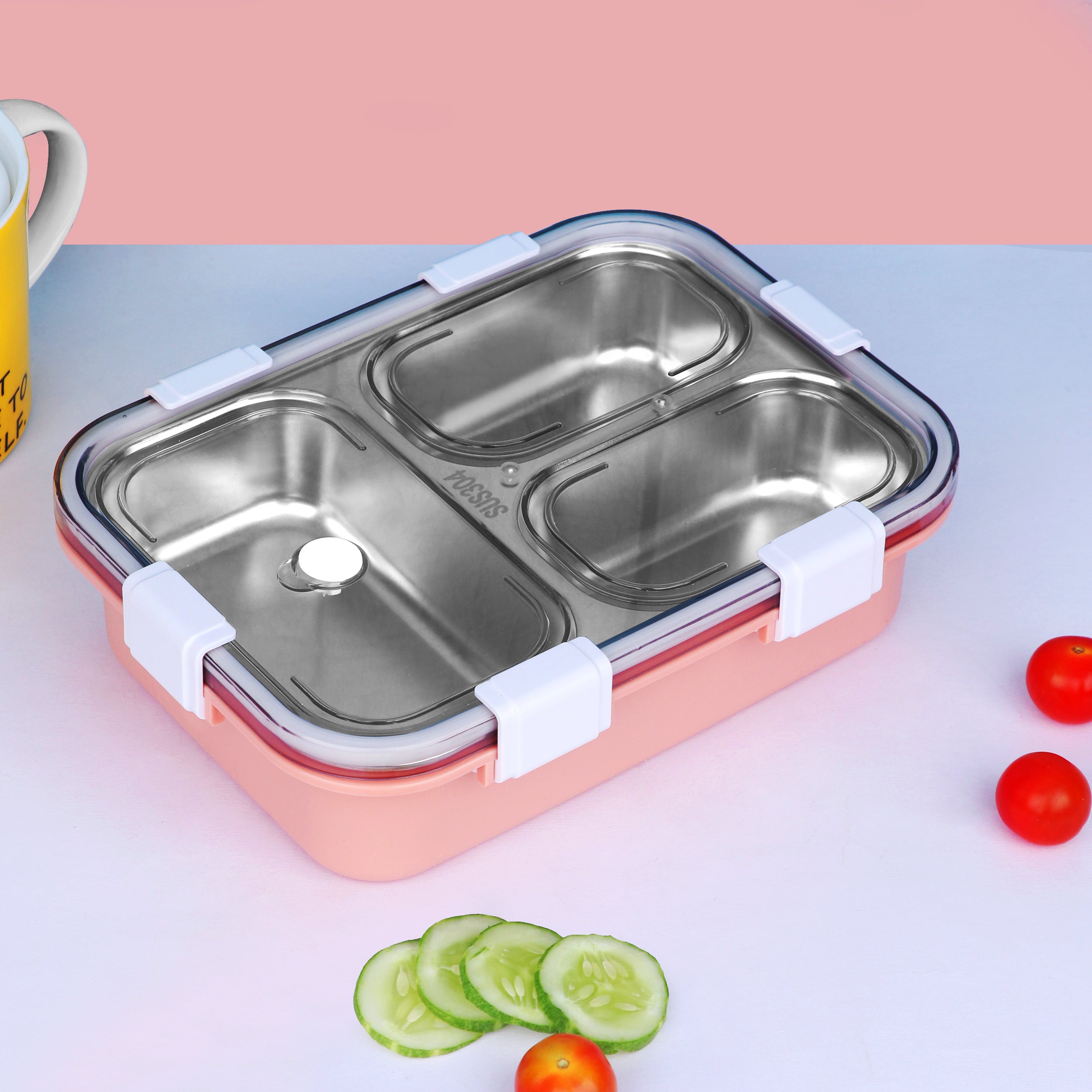 Fusion Vacuum Insulated Lunch Box With Spoon & Chopsticks