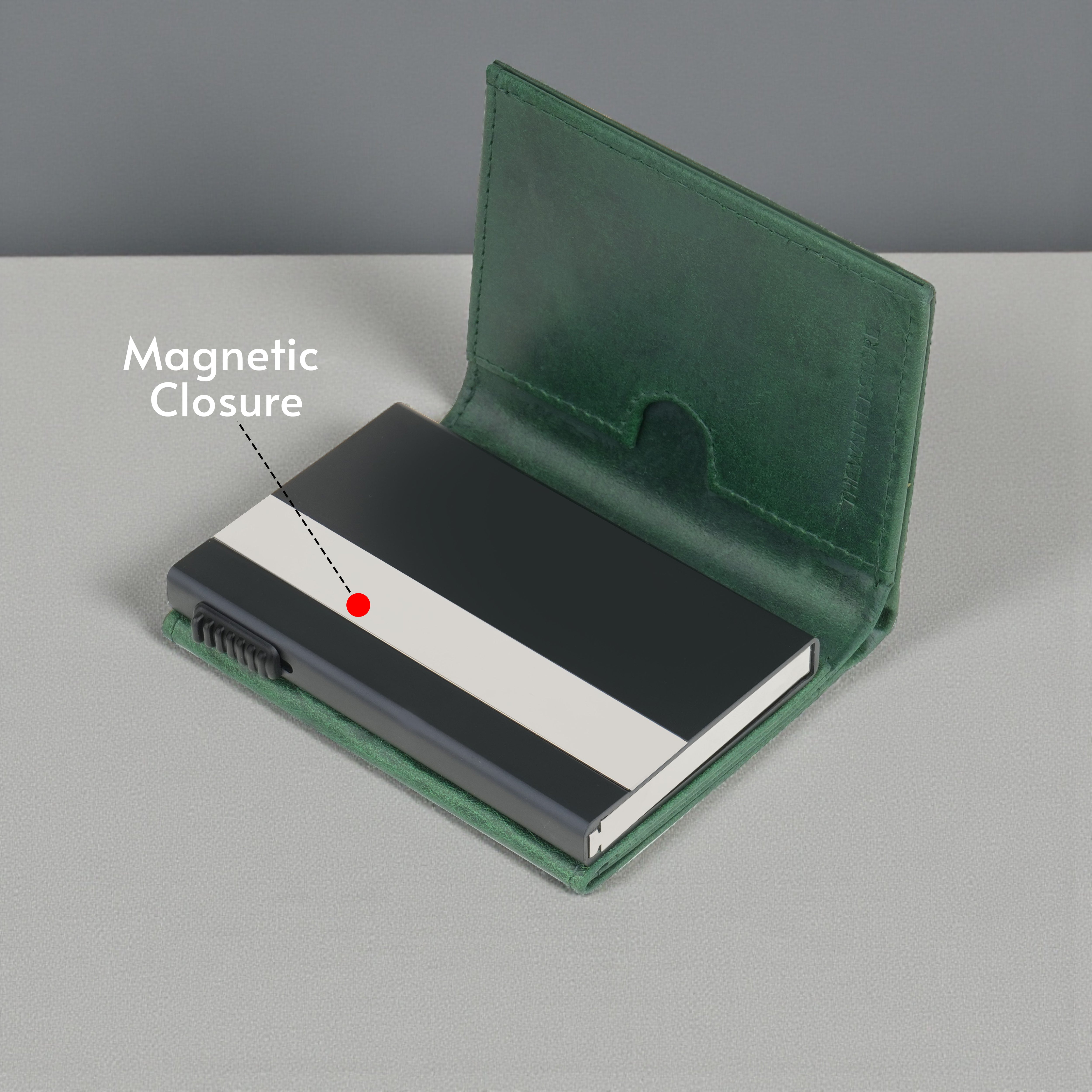 Defender 2.0 RFID Protected Cardholder Wallet - Green