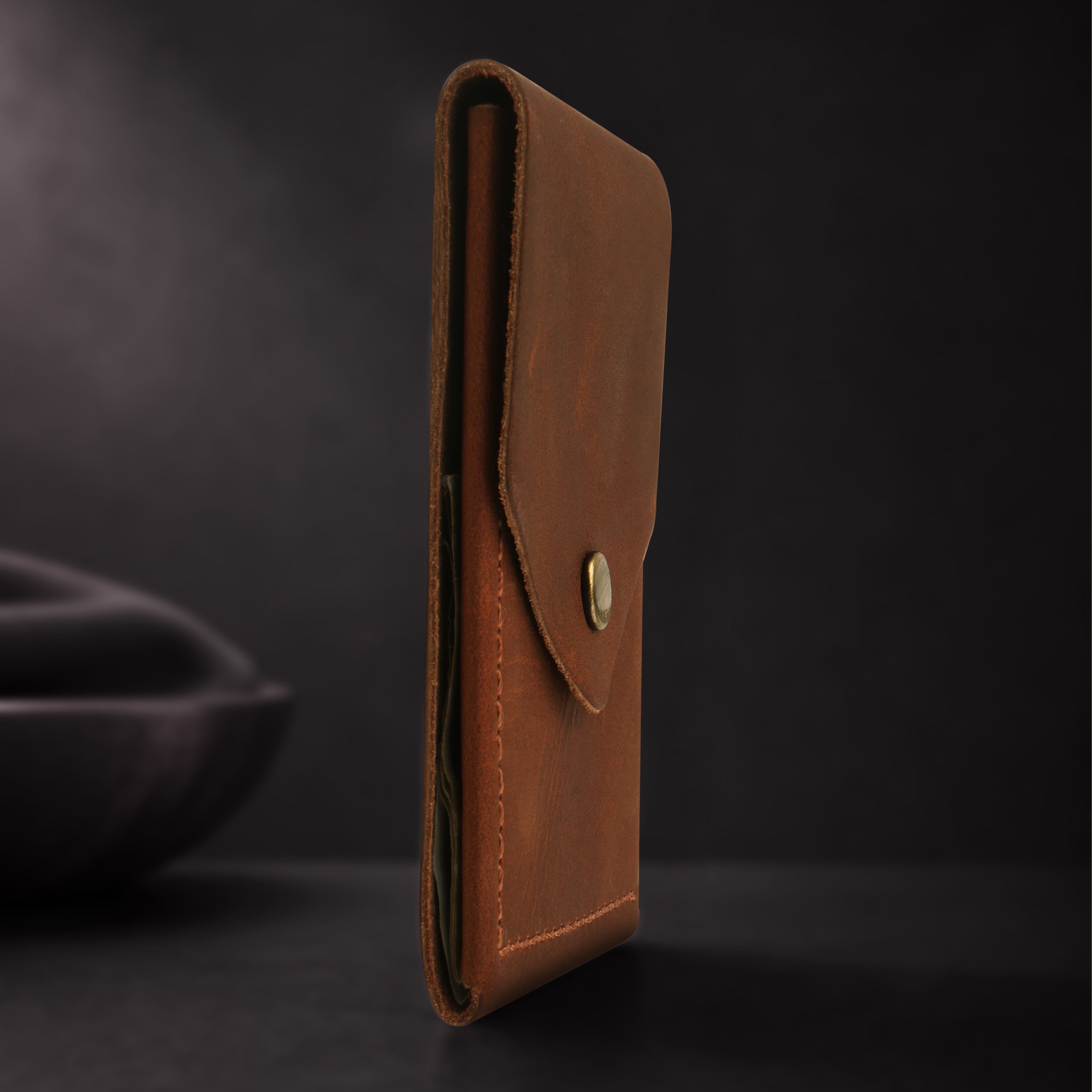 Flip 2.0 Genuine Leather Wallet - Tan