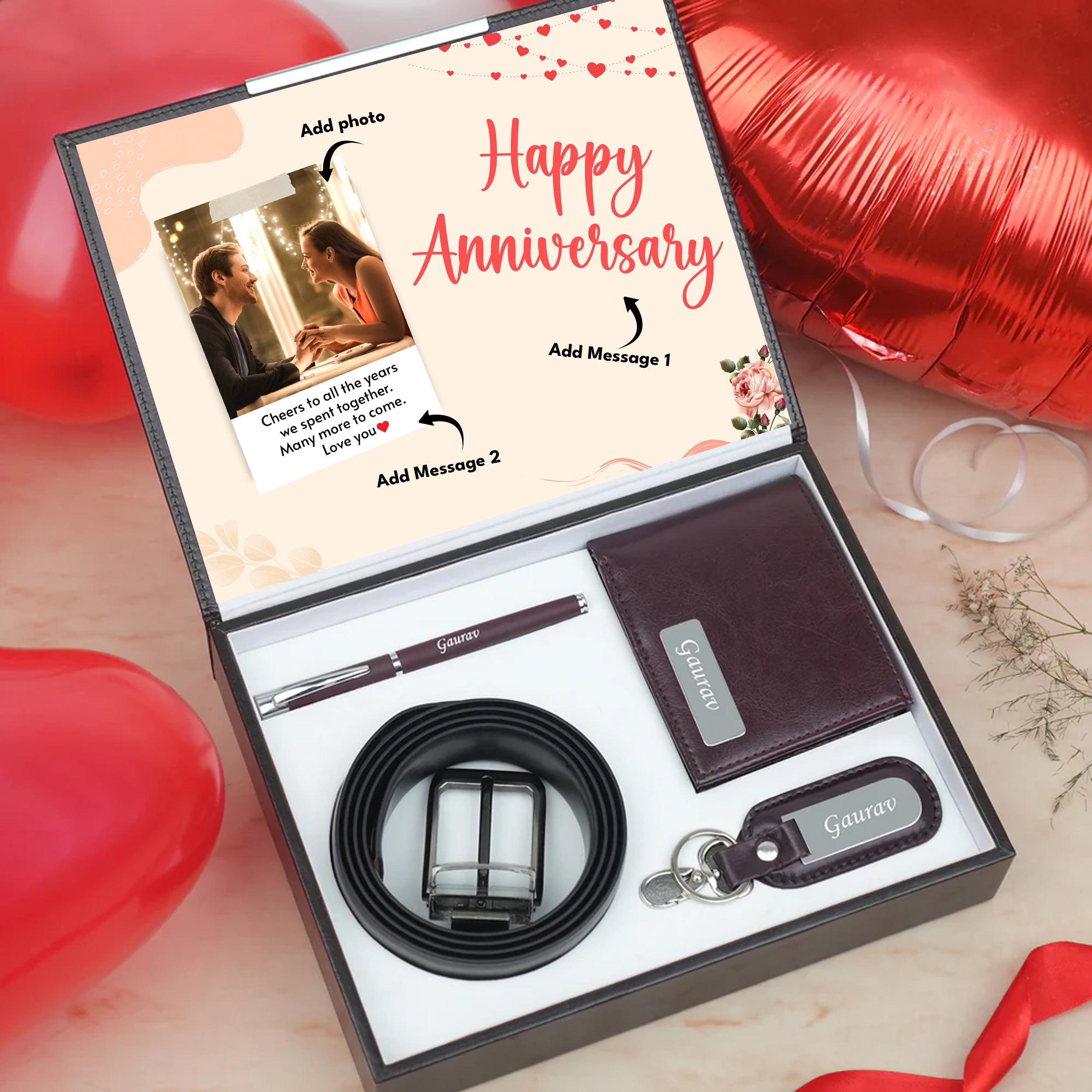 Personalized Multi-Utility Gift Box For Men