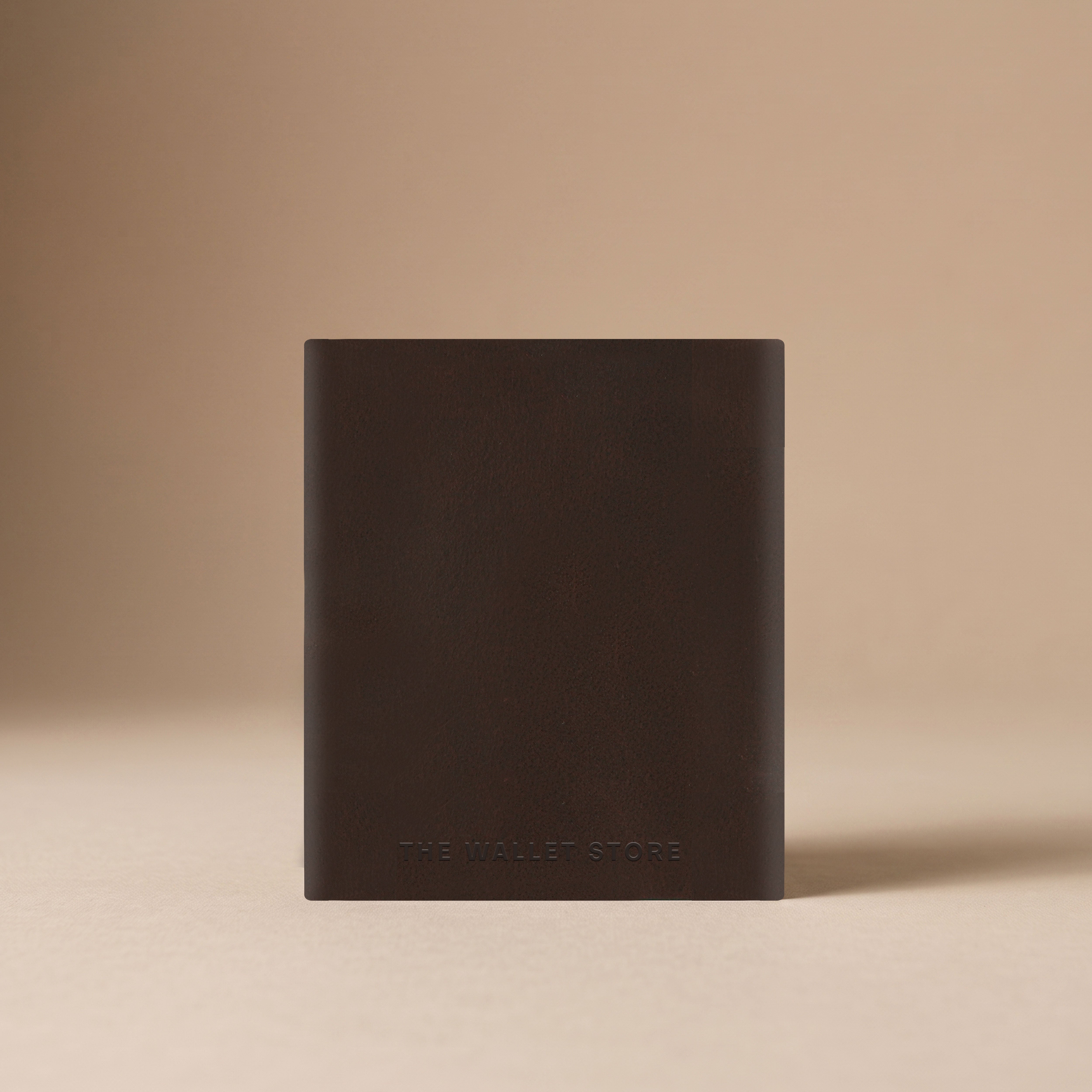 ClickKiss Minimalist Genuine Leather Wallet - Brown