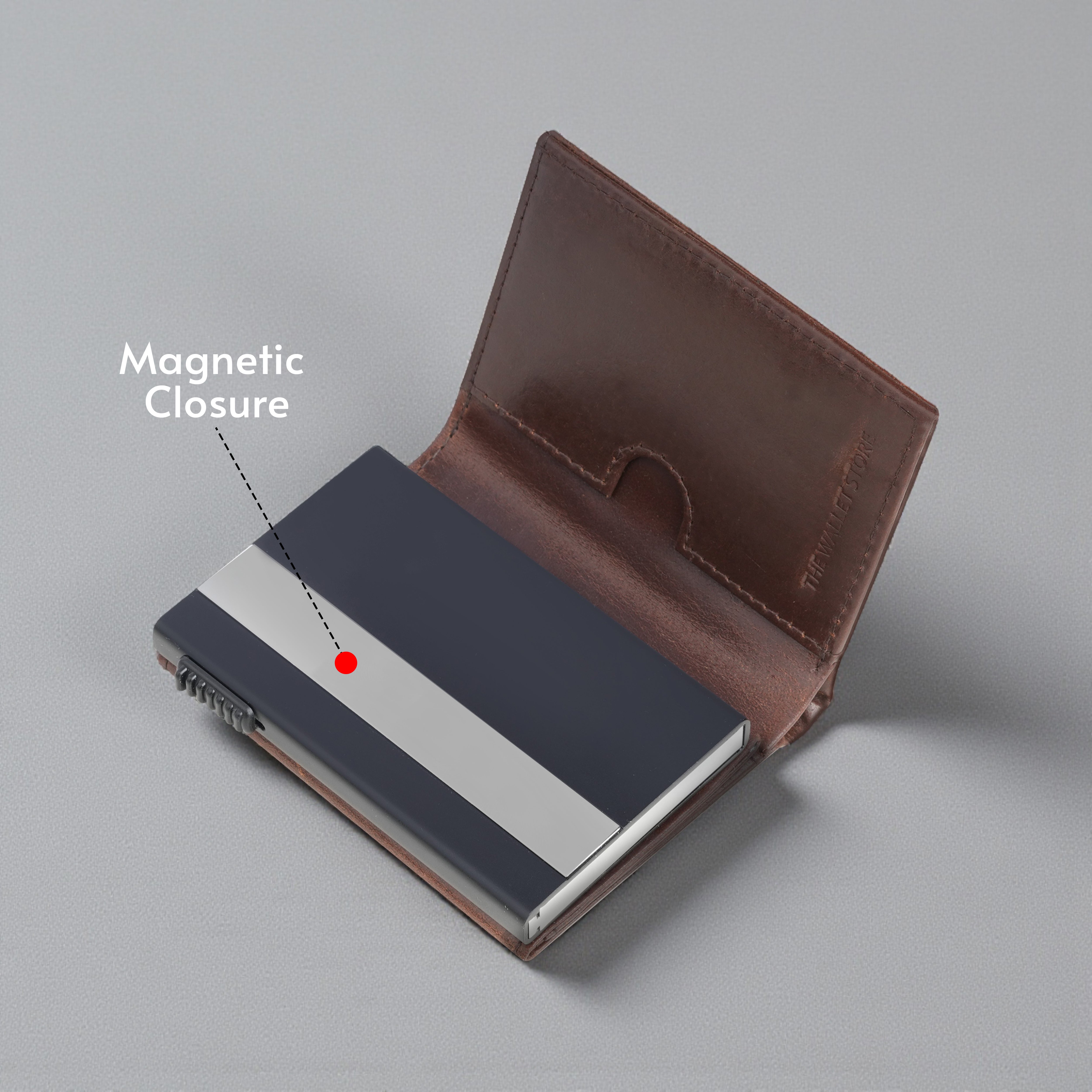 Defender 2.0 RFID Protected Cardholder Wallet - Brown