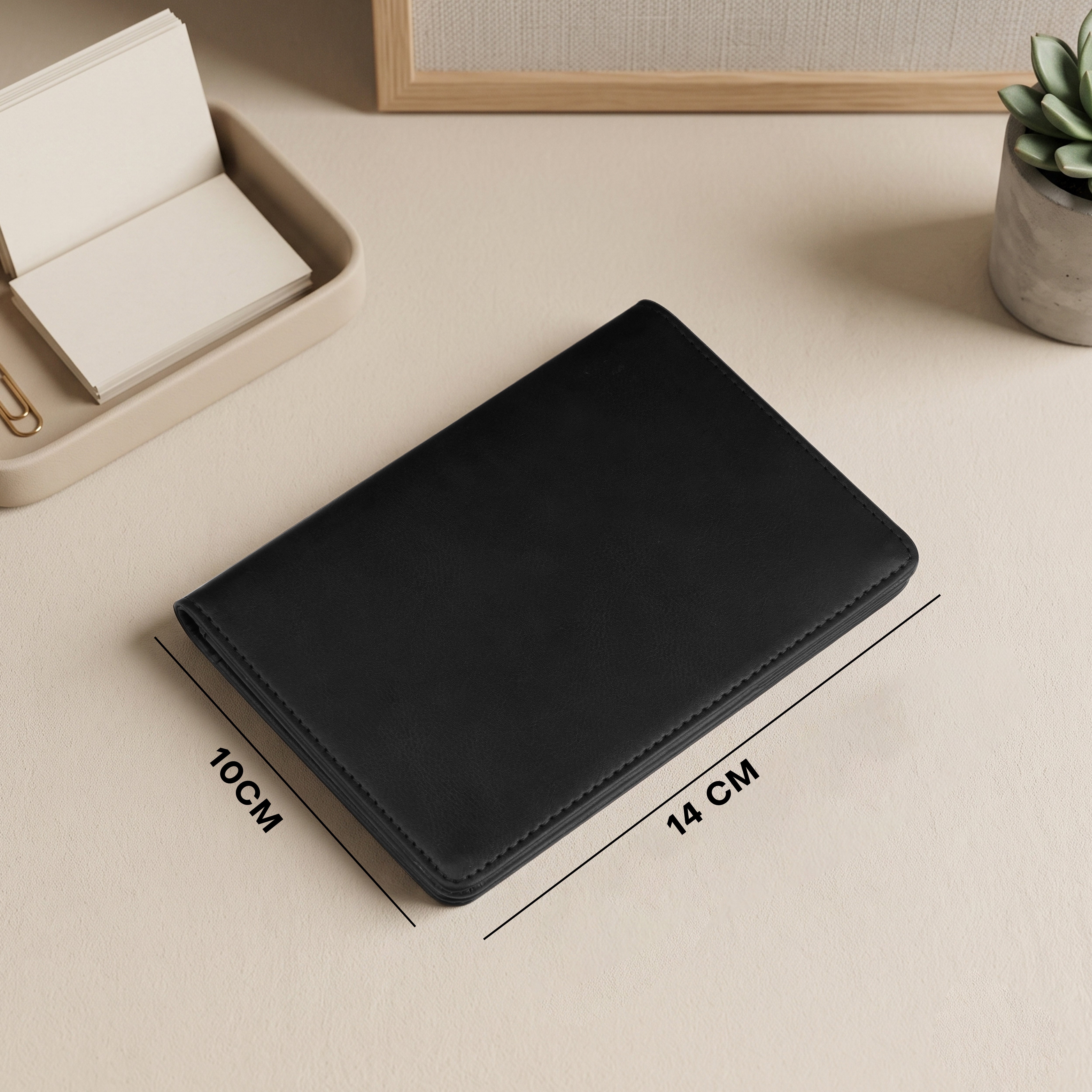 Horizon Travel Passport Holder - Black