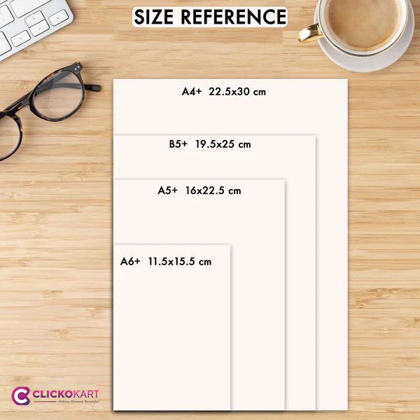 Personalized Gold Art Notebook (Hard Cover)