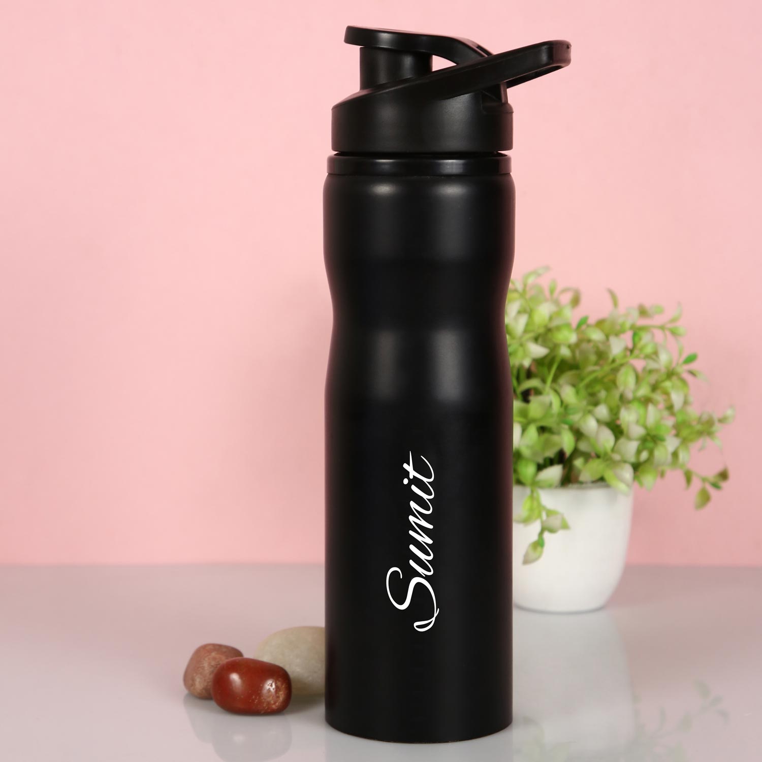 Personalized Stainless Steel Sipper Bottle 750ML