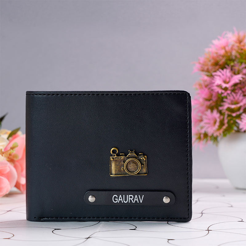 Personalized Dual Color Men's Wallet