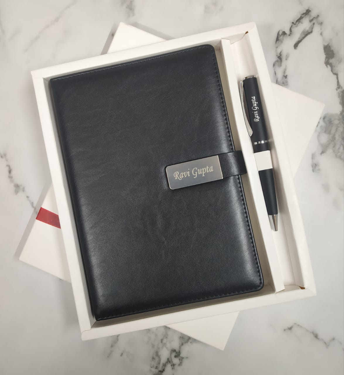 Personalized Diary & Pen Combo With Name