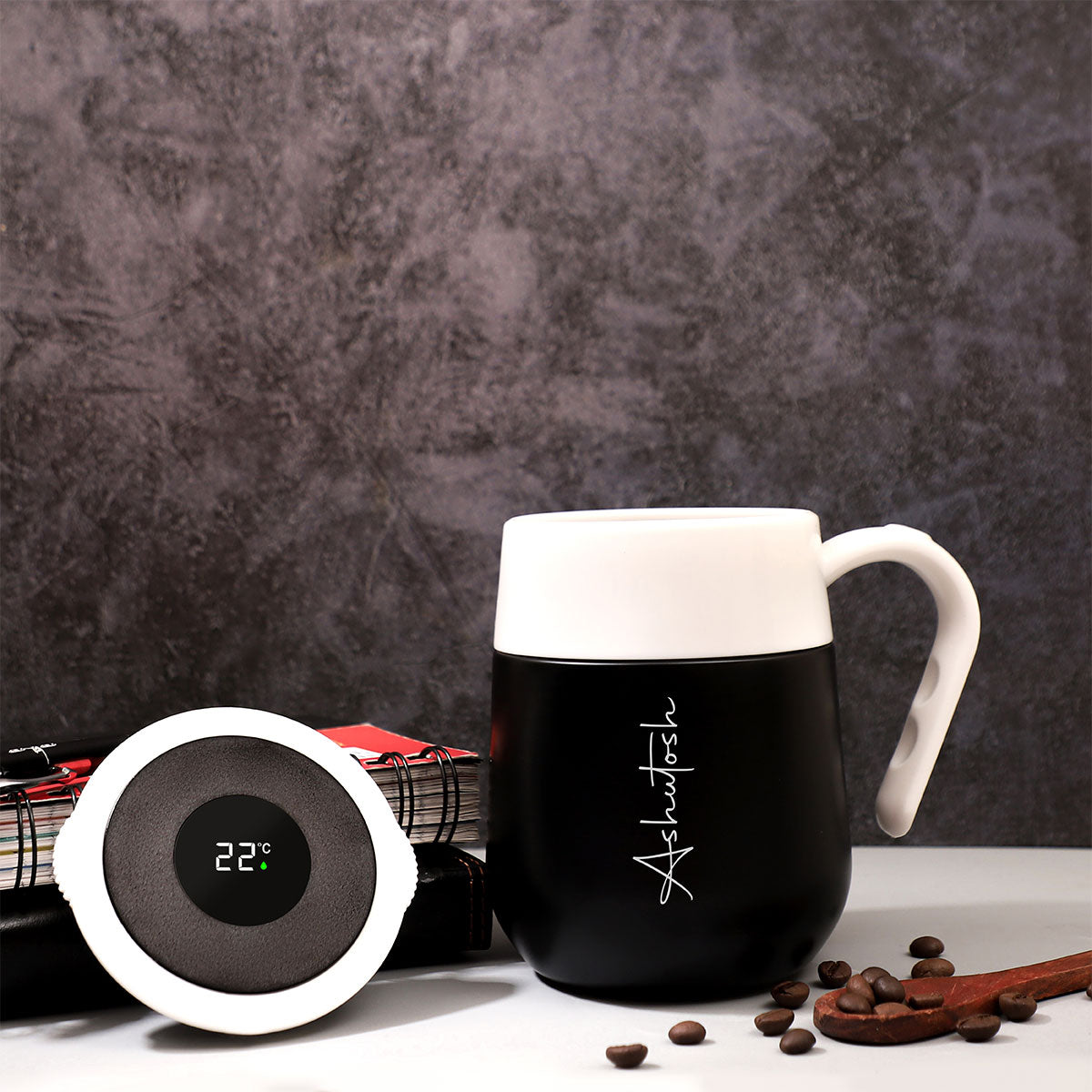 Temperature Coffee Mug With Smart LED Display