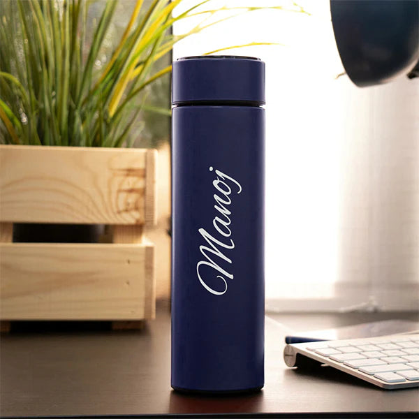 Personalized Temperature Bottle With Smart Display