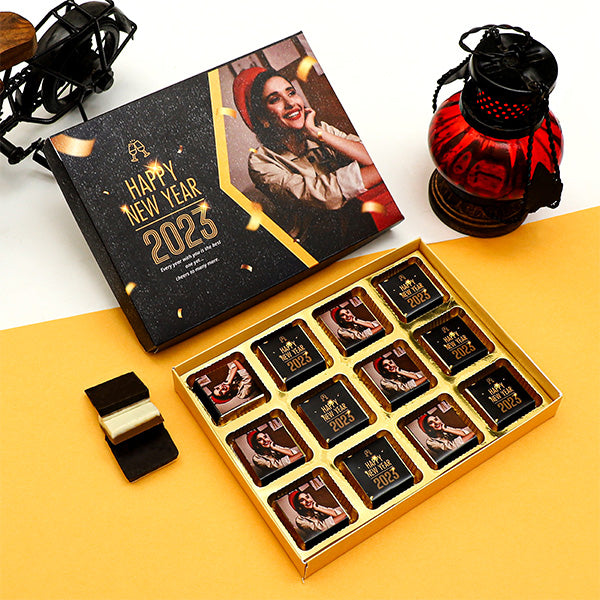 Personalized Chocolate Box For New Year