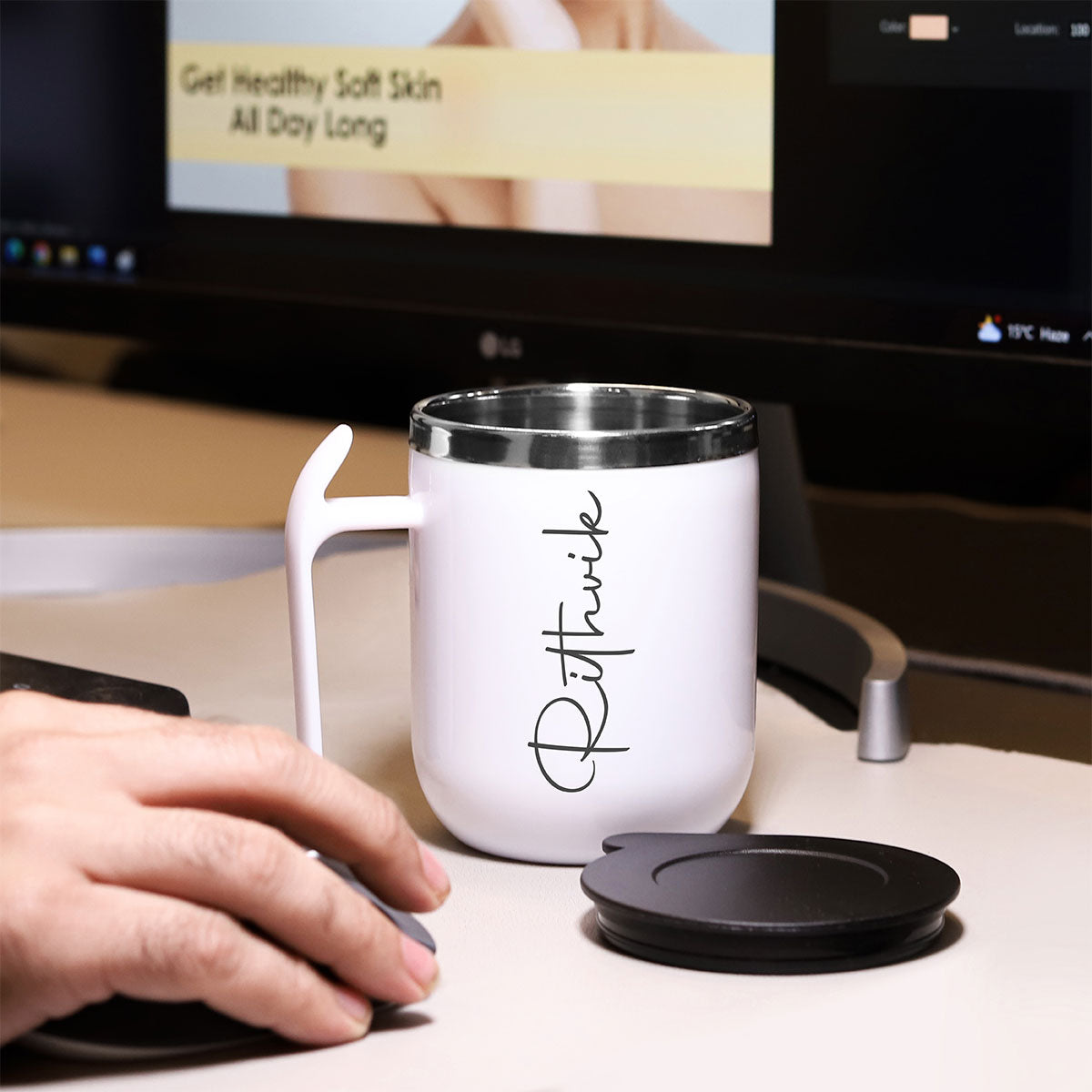 Personalized Thermal Stainless Steel Insulated Coffee Mug