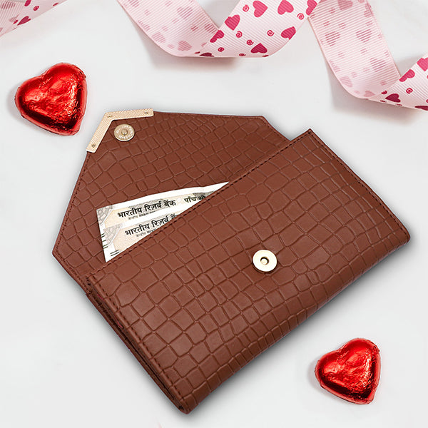 Personalized Brick Style Clutch With Name & Charm