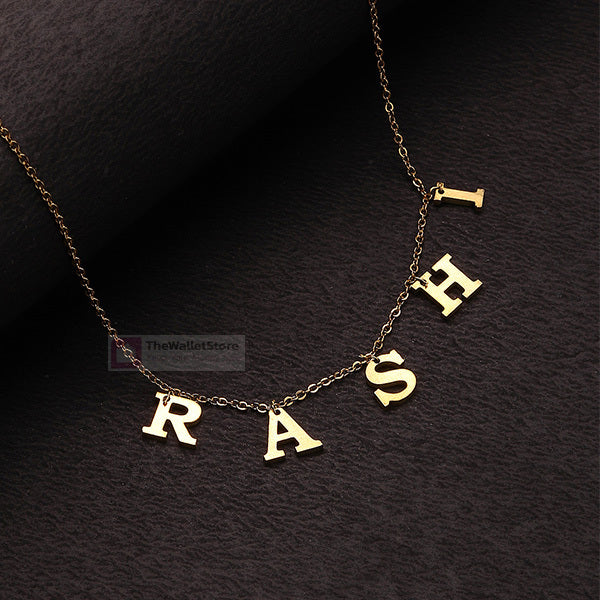 Alphabet Name Necklace